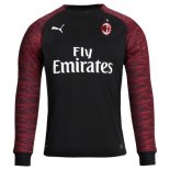 Maillot AC Milan Third ML 2018 2019 Noir Pas Cher