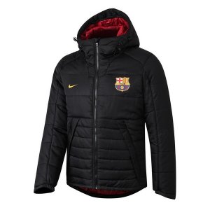 Veste Vers Le Bas Barcelona Ensemble Complet 2019 2020 Noir Pas Cher