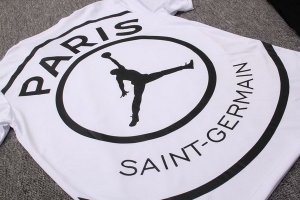 Entrainement Paris Saint Germain JORDAN Ensemble Complet 2018 2019 Blanc Pas Cher