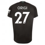 Maillot Liverpool NO.27 Origi Third 2019 2020 Noir Pas Cher