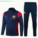 Veste Barcelona 2017 2018 Bleu Pas Cher