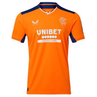 Thailande Maillot Rangers Third 2022 2023 Orange Thailande Maillot Rangers Third 2022 2023 Orange