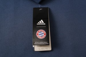 Polo Ensemble Complet Bayern Munich 2019 2020 Azul Pas Cher