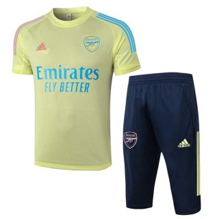 Maillot Entrainement Arsenal Ensemble Complet 2022 Jaune