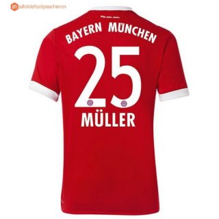 Maillot Bayern Munich Domicile Muller 2017 2018 Pas Cher Maillot Bayern Munich Domicile Muller 2017 2018 Pas Cher