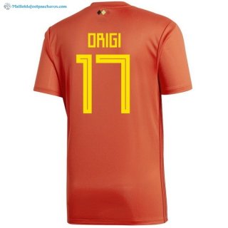 Maillot Belgica Domicile Origi 2018 Rouge Pas Cher Maillot Belgica Domicile Origi 2018 Rouge Pas Cher