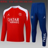 Enfant Sweatshirt PSG 2025 2026 Rouge 5 Enfant Sweatshirt PSG 2025 2026 Rouge 5