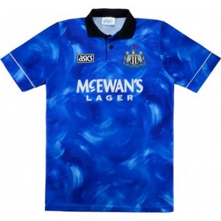 Thailande Maillot Newcastle United Domicile Retro 1993 1995 Bleu Pas Cher