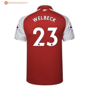 Maillot Arsenal Domicile Welbeck 2017 2018 Pas Cher