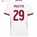 Maillot Milan Exterieur Paletta 2017 2018 Pas Cher