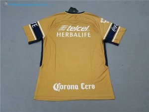 Maillot UNAM Pumas Third 2017 2018 Jaune Pas Cher