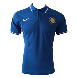 Polo Inter Milan 2019 2020 Bleu Pas Cher Polo Inter Milan 2019 2020 Bleu Pas Cher