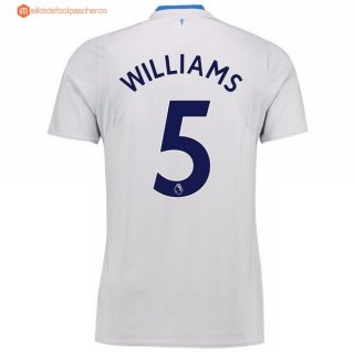 Maillot Everton Exterieur Williams 2017 2018 Pas Cher