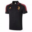 Polo Juventus 2020 2021 Noir Rouge Pas Cher