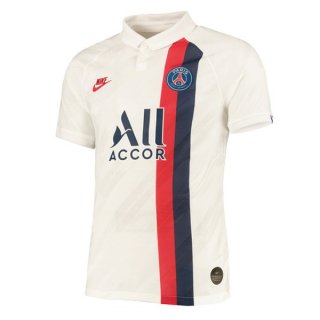 Maillot Paris Saint Germain Third 2019 2020 Blanc Pas Cher