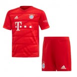 Maillot Bayern Munich Domicile Enfant 2019 2020 Rouge Pas Cher