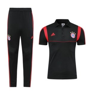Polo Ensemble Complet Bayern Munich 2019 2020 Noir Rouge Pas Cher Polo Ensemble Complet Bayern Munich 2019 2020 Noir Rouge Pas Cher