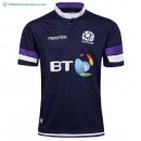 Maillot Rugby Écosse Domicile 2017 2018 Bleu Pas Cher