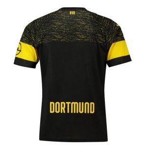 Thailande Maillot Borussia Dortmund Exterieur 2018 2019 Noir Pas Cher