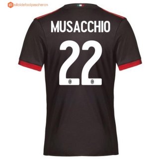 Maillot Milan Third Musacchio 2017 2018 Pas Cher Maillot Milan Third Musacchio 2017 2018 Pas Cher
