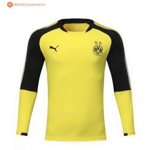 Survetement Borussia Dortmund 2017 2018 Noir Jaune Clair Pas Cher