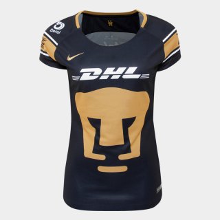 Maillot UNAM Pumas Femme Exterieur 2017 2018 Pas Cher