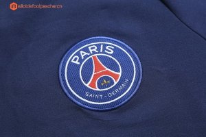 Survetement De Laine Paris Saint Germain 2017 2018 Bleu Pas Cher