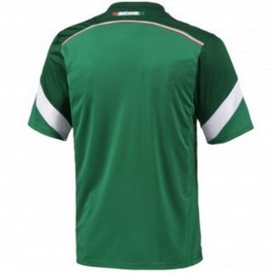 Maillot Mexico Domicile Retro 2014 Vert Pas Cher