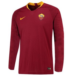 Maillot As Roma Domicile ML 2018 2019 Rouge Pas Cher Maillot As Roma Domicile ML 2018 2019 Rouge Pas Cher