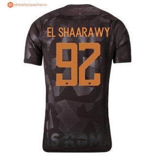 Maillot AS Roma Third EL Shaarawy 2017 2018 Pas Cher Maillot AS Roma Third EL Shaarawy 2017 2018 Pas Cher
