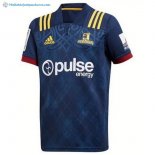 Maillot Rugby Highlanders Domicile 2018 Bleu Pas Cher