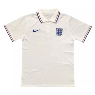 Polo Angleterre 2020 Blanc Pas Cher