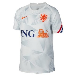 Thailande Maillot Pays Bas Pre Match 2020 Gris Pas Cher