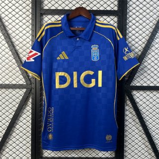 Thailande Maillot Real Oviedo Domicile 2025-2026 Thailande Maillot Real Oviedo Domicile 2025-2026