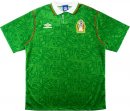 Maillot Mexico Domicile Retro 1994 Vert Pas Cher