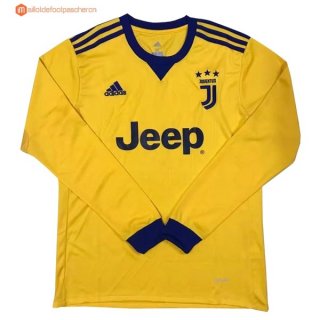 Maillot Juventus Exterieur ML 2017 2018 Pas Cher Maillot Juventus Exterieur ML 2017 2018 Pas Cher