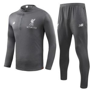 Survetement Liverpool 2018 2019 Gris Pas Cher