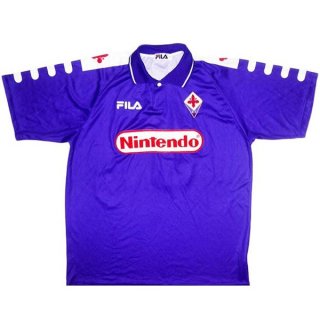 Maillot Fiorentina FILA Domicile Retro 1998 1999 Purpura Pas Cher Maillot Fiorentina FILA Domicile Retro 1998 1999 Purpura Pas Cher