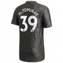 Maillot Manchester United NO.39 McTominay Exterieur 2020 2021 Noir Pas Cher