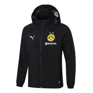 Coupe Vent Borussia Dortmund Ensemble Complet 2018 2019 Noir Pas Cher