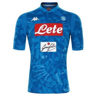 Maillot Naples Domicile 2018 2019 Bleu Pas Cher