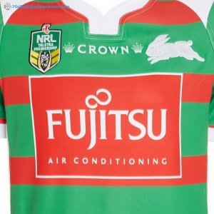 Maillot Rugby Rabbitohs Exterieur 2017 2018 Vert Pas Cher