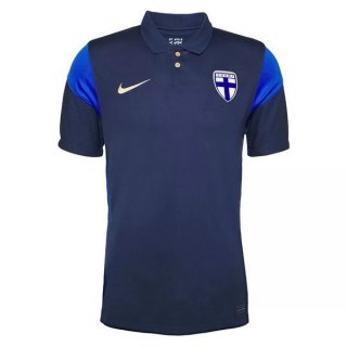 Maillot Finlande Exterieur 2020 Bleu Pas Cher