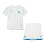 Maillot Marseille Domicile Enfant 2019 2020 Blanc Pas Cher