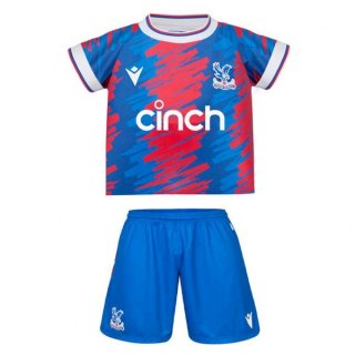 Maillot Crystal Palace Domicile Enfant 2022 2023 Rouge Bleu Maillot Crystal Palace Domicile Enfant 2022 2023 Rouge Bleu