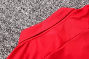 Polo Ensemble Complet Arsenal 2018 2019 Rouge Pas Cher