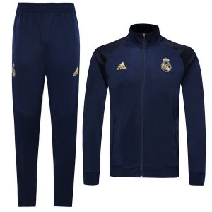 Survetement Real Madrid 2019 2020 Azul Jaune Pas Cher