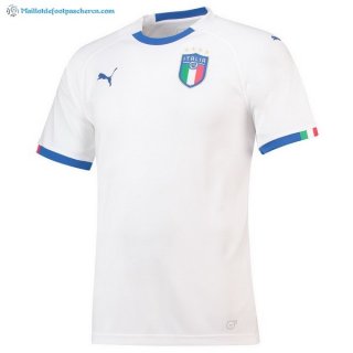Thailande Maillot Italie Exterieur 2018 Blanc Pas Cher Thailande Maillot Italie Exterieur 2018 Blanc Pas Cher
