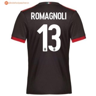 Maillot Milan Third Romagnoli 2017 2018 Pas Cher Maillot Milan Third Romagnoli 2017 2018 Pas Cher