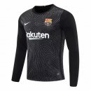 Maillot Barcelona Gardien ML 2020 2021 Noir Pas Cher